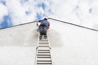 Peinture extérieure à Tressan — façades et ravalement